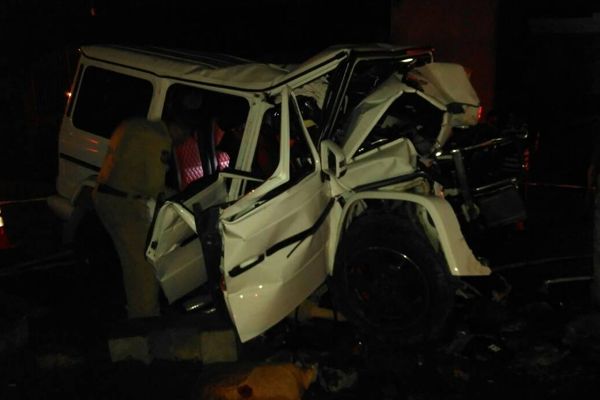 AP Minister Narayana Son Nishith Dead in Accident Photos