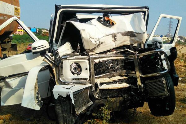 AP Minister Narayana Son Nishith Dead in Accident Photos