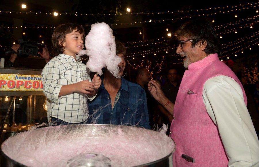 AbRam eating cotton candy is the BEST thing you'll see today