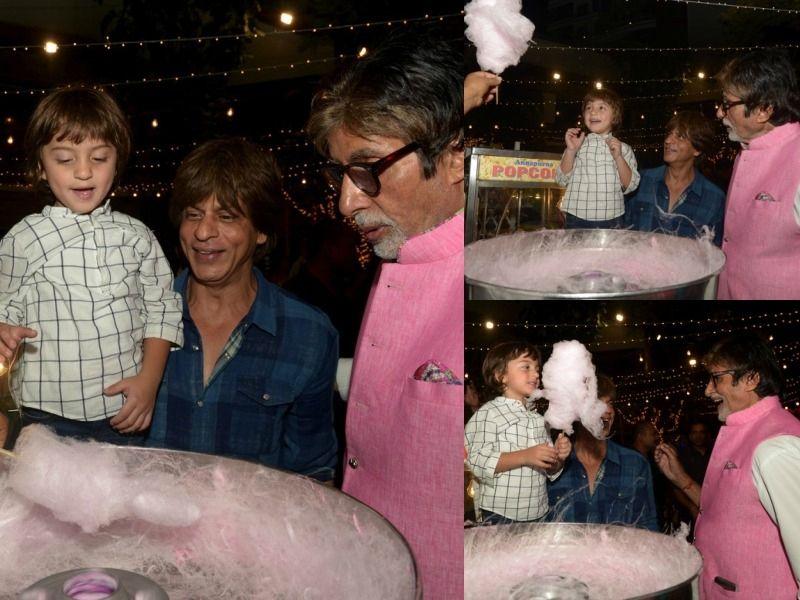 AbRam eating cotton candy is the BEST thing you'll see today