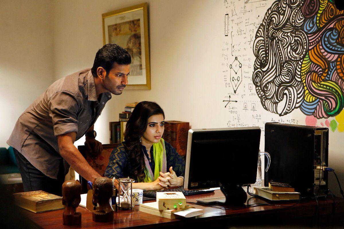 Abhimanyudu Movie Latest Stills & Posters