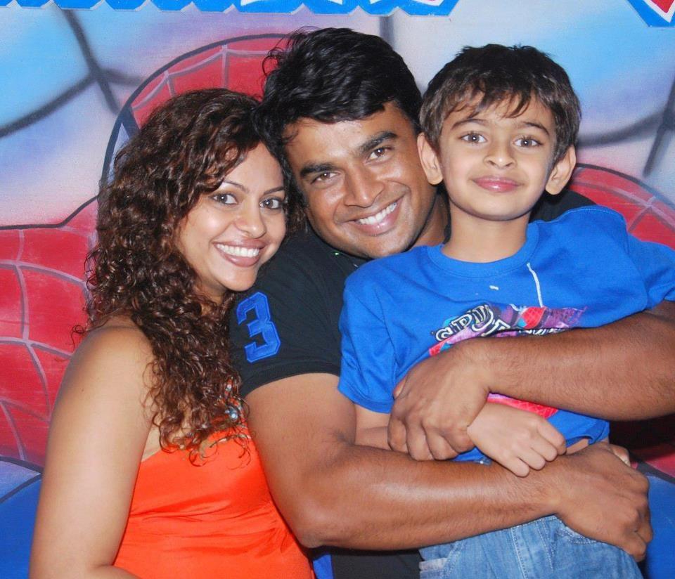 Actor Madhavan with family Rare & Unseen Childhood Photos