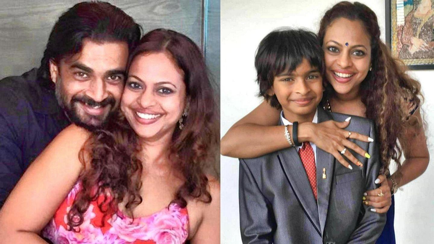 Actor Madhavan with family Rare & Unseen Childhood Photos