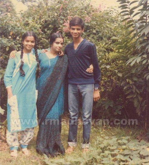 Actor Madhavan with family Rare & Unseen Childhood Photos