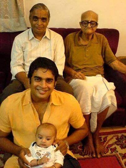 Actor Madhavan with family Rare & Unseen Childhood Photos