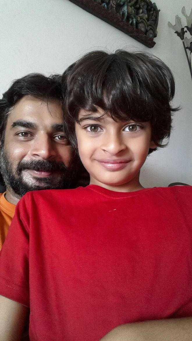 Actor Madhavan with family Rare & Unseen Childhood Photos