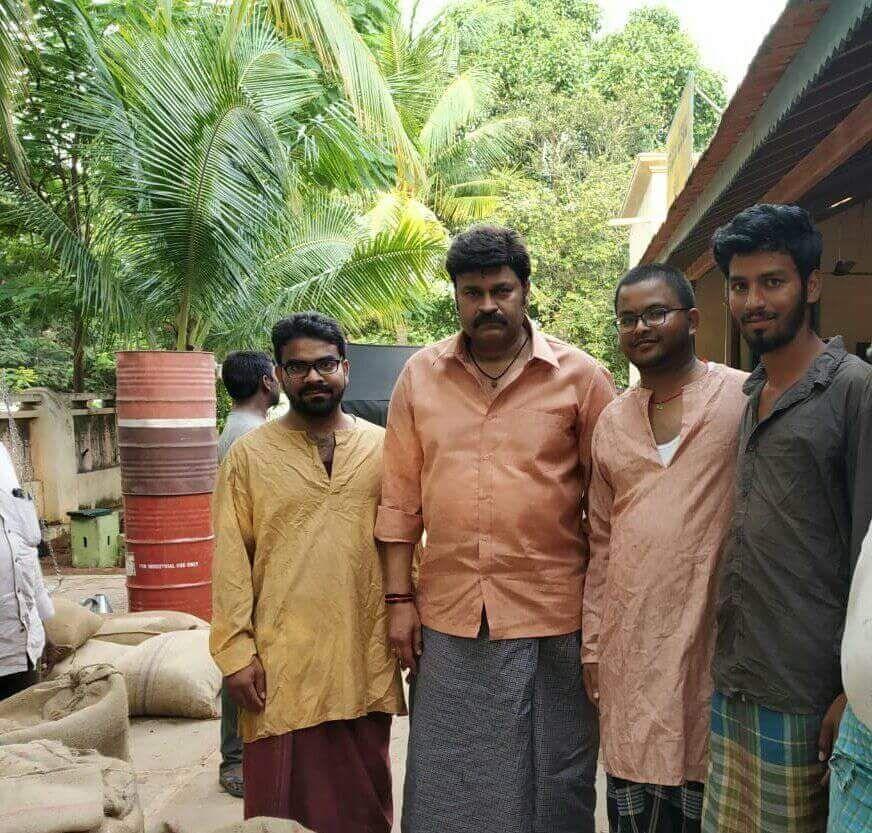 Actor Naga Babu From Sets Of Aravindha Sametha