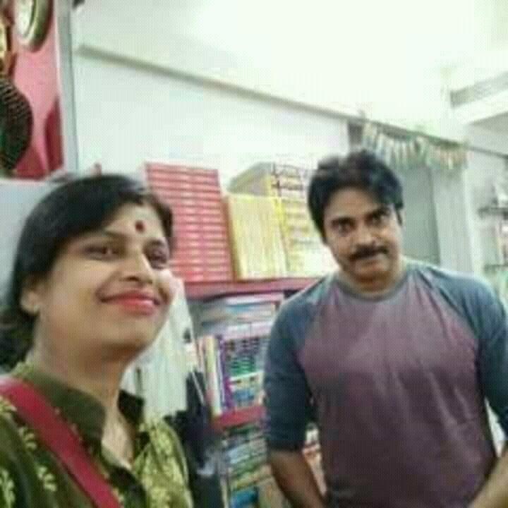 Actor Pawan Kalyan & Trivikram from the sets of PSPK25