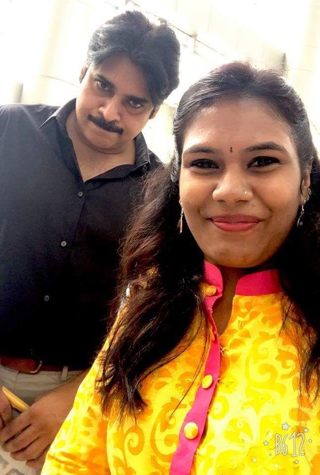 Actor Pawan Kalyan & Trivikram from the sets of PSPK25