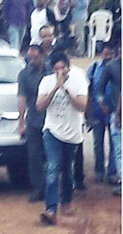 Actor Pawan Kalyan & Trivikram from the sets of PSPK25