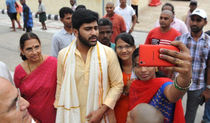 Actor Sharwanand & His Family Visits Tirumala Photos