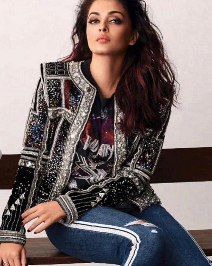 Actress Aishwarya rai poses for Vogue India Photoshoot Stills