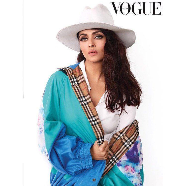Actress Aishwarya rai poses for Vogue India Photoshoot Stills