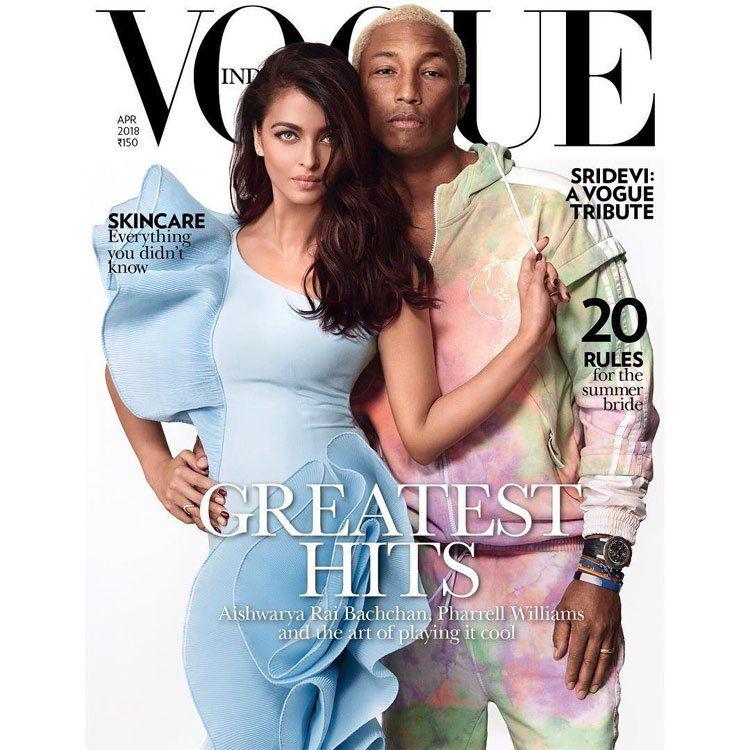 Actress Aishwarya rai poses for Vogue India Photoshoot Stills
