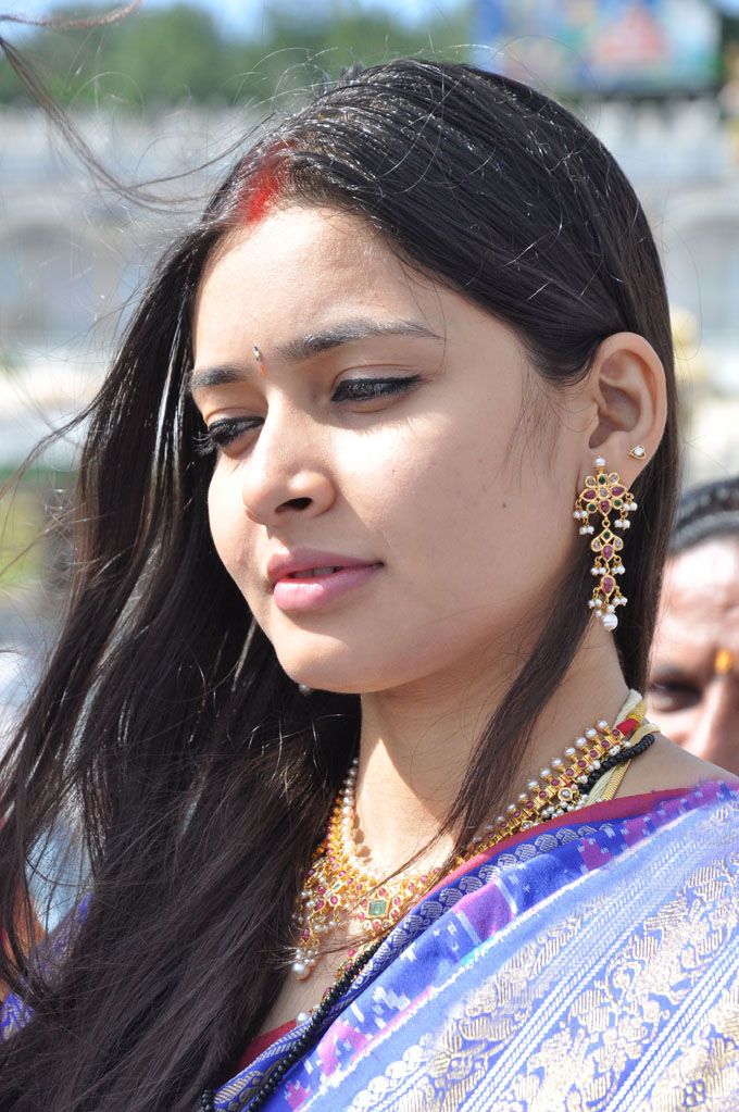 Director Krish and Ramya Visit Tirumala Temple Photos