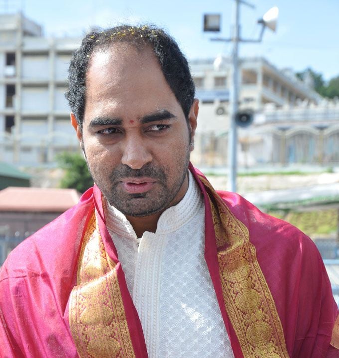 Director Krish and Ramya Visit Tirumala Temple Photos
