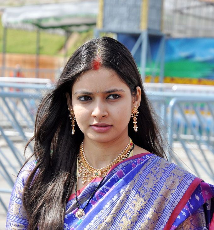 Director Krish and Ramya Visit Tirumala Temple Photos