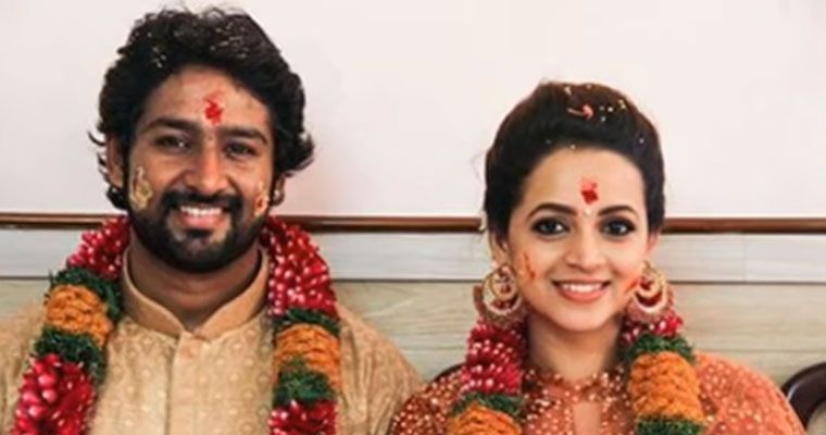 Actress Bhavana Engagement Photos