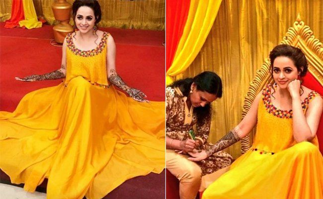 Actress Bhavana Mehndi Function Photos