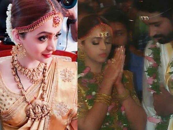 Actress Bhavana Mehndi Function Photos