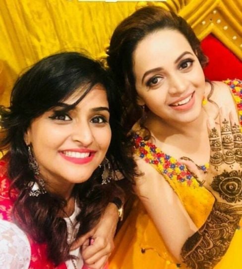 Actress Bhavana Mehndi Function Photos