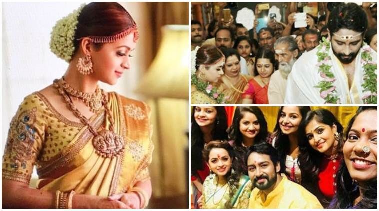 Actress Bhavana Mehndi Function Photos