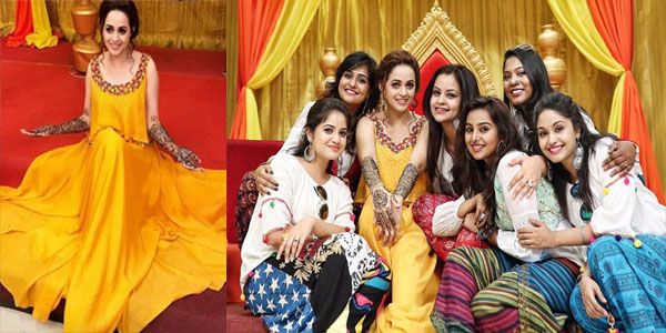 Actress Bhavana Mehndi Function Photos