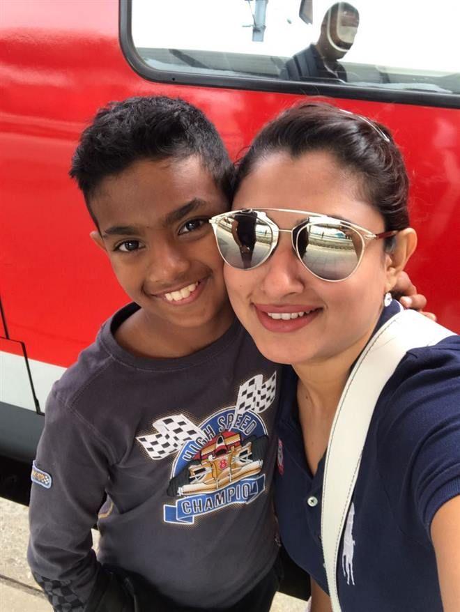 Actress Malavika Family Trip Unseen Photos