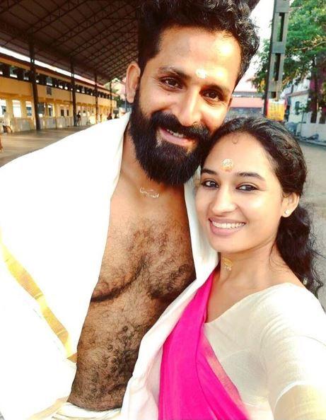 Actress Pooja Ramachandran with her Fiance John Kokken Photos