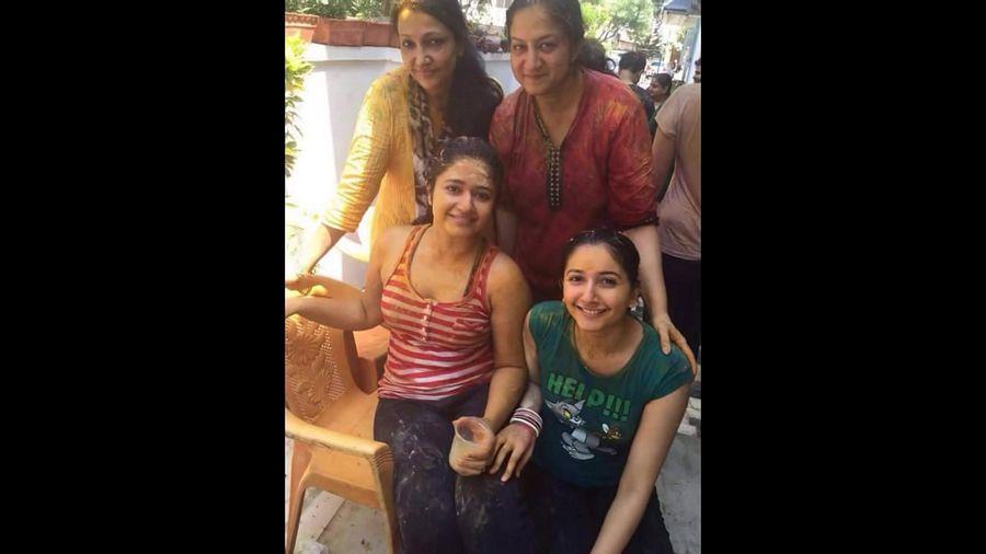 Actress Poonam Bajwa Family Rare & Unseen Photos