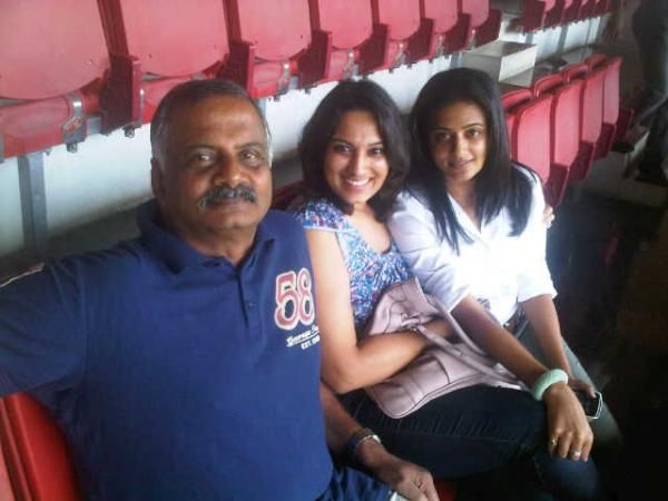 Actress Priyamani Rare Family Photos