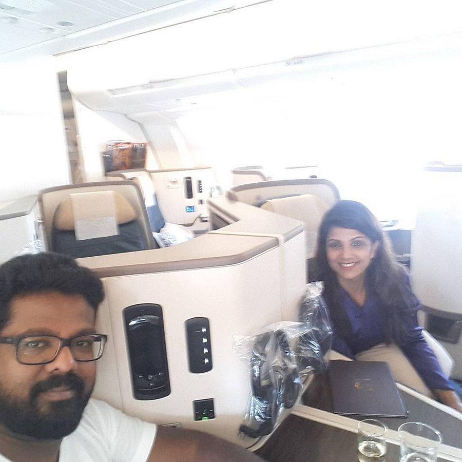 B'day Special: Actress Rambha Family Enjoying Vacation at Maldives Photos