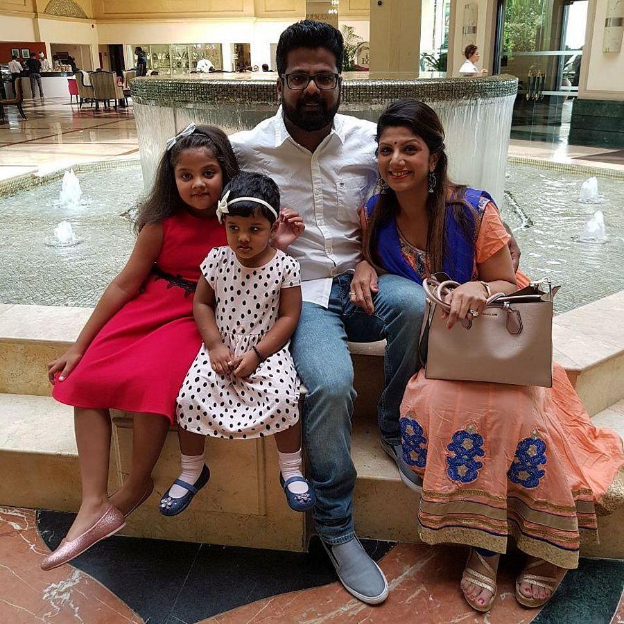 B'day Special: Actress Rambha Family Enjoying Vacation at Maldives Photos