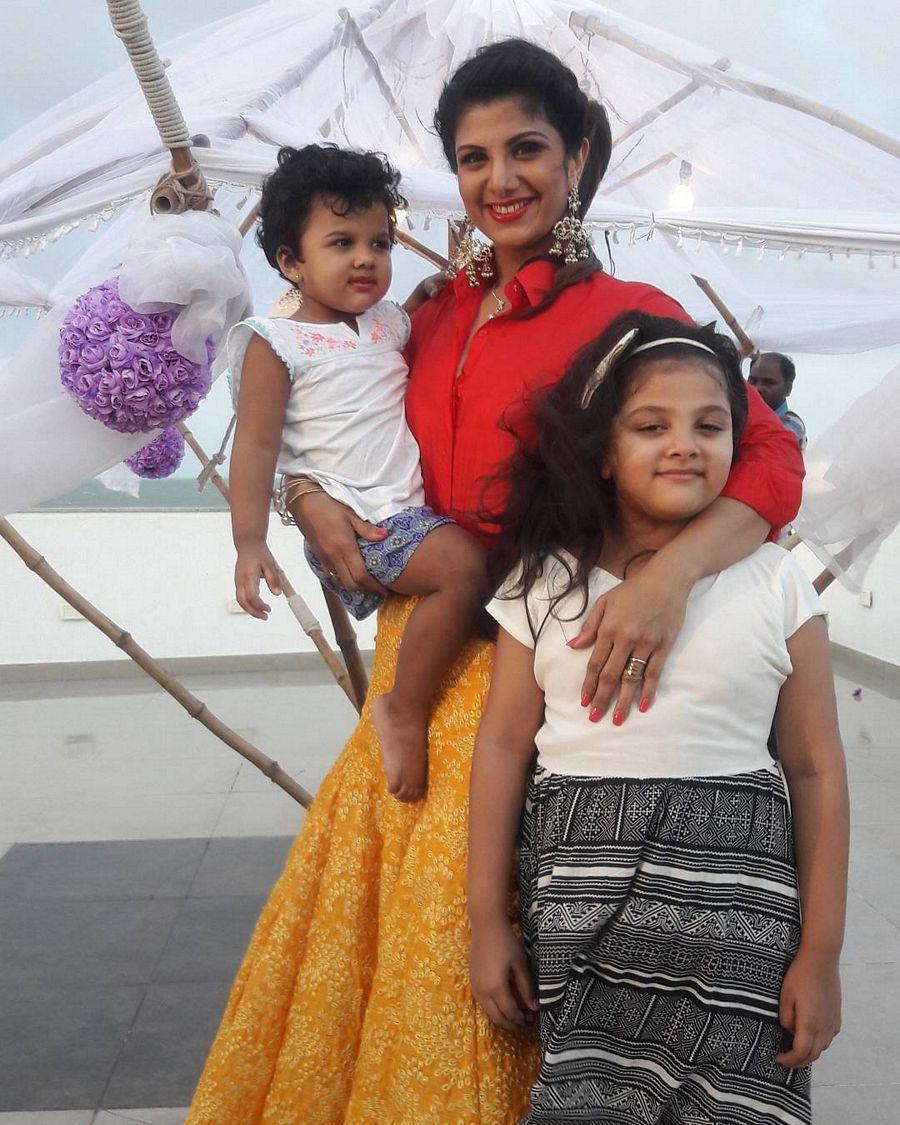 B'day Special: Actress Rambha Family Enjoying Vacation at Maldives Photos