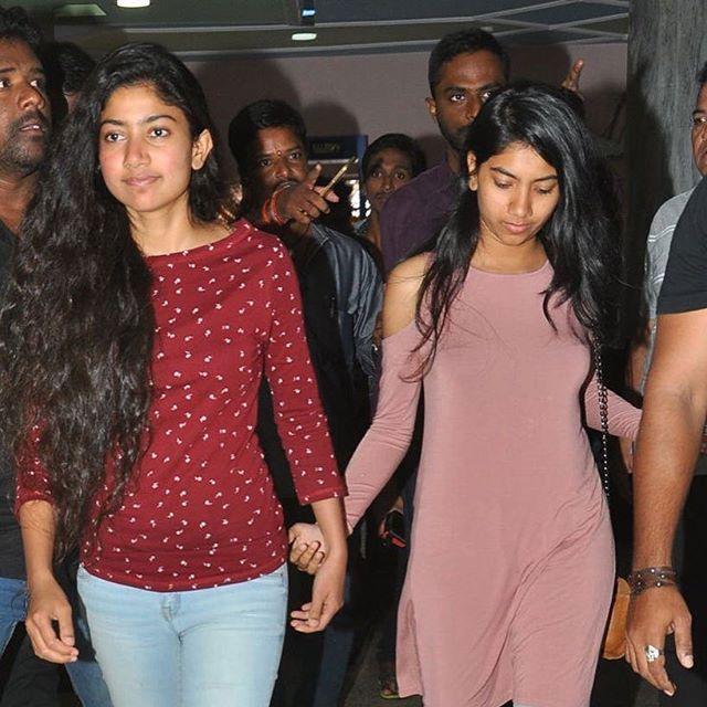 Actress Sai Pallavi with her Sister Puja Kannan Unseen Photos