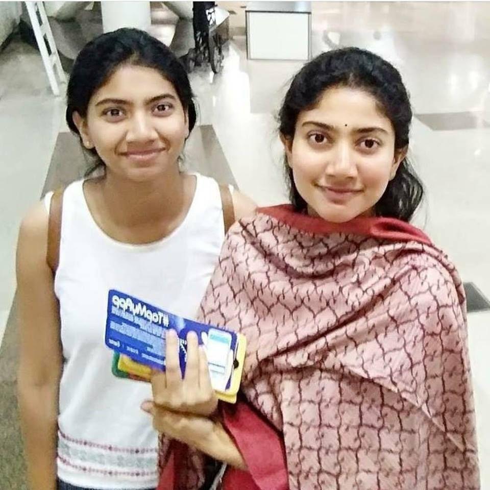 Actress Sai Pallavi with her Sister Puja Kannan Unseen Photos