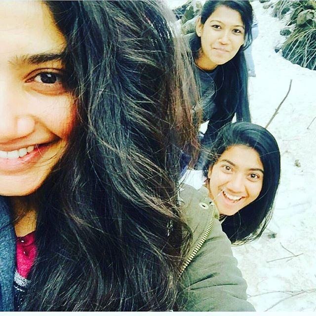 Actress Sai Pallavi with her Sister Puja Kannan Unseen Photos