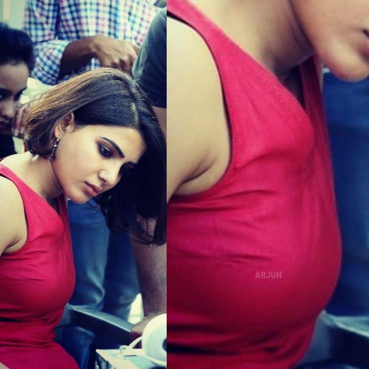 Actress Samantha from the sets of UTurn Movie Stills