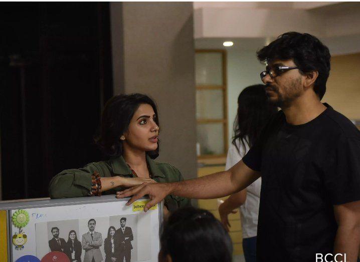 Actress Samantha from the sets of UTurn Movie Stills