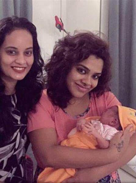 Actress Sandhya Blessed With A Baby Girl Photos