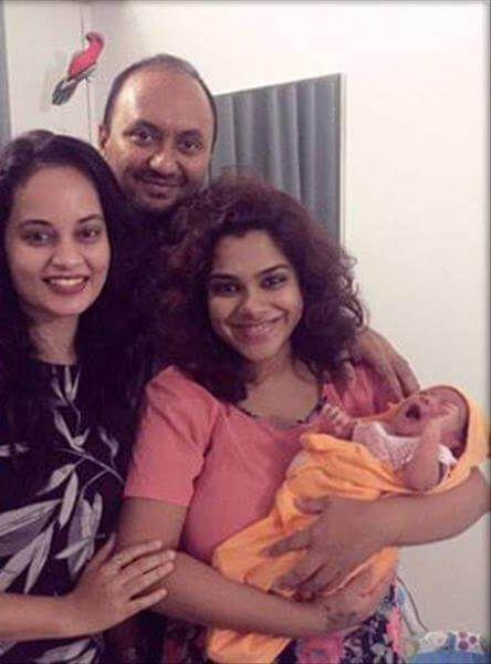 Actress Sandhya Blessed With A Baby Girl Photos