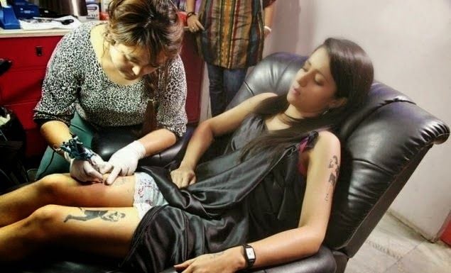 Actress Trisha Personal Tattoo Photos Leaked