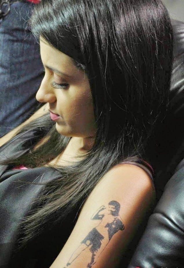 Actress Trisha Personal Tattoo Photos Leaked