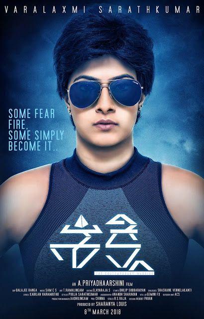 Actress Varalaxmi Sarathkumar in Sakthi Movie First Look Posters