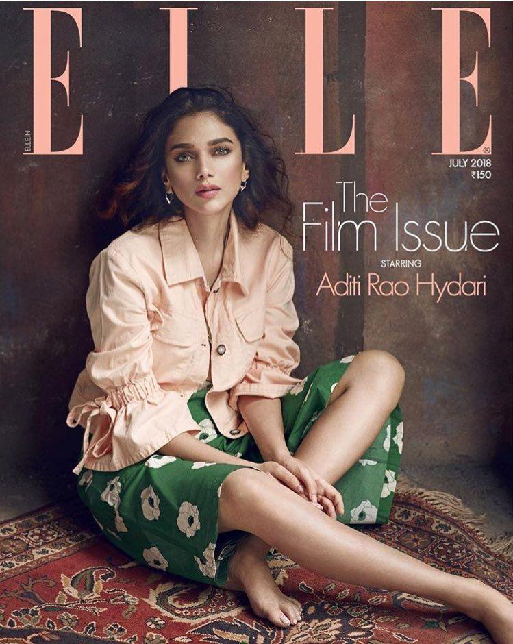Aditi Rao Hydari & Rajkummar Rao Latest Elle India Photoshoot Stills