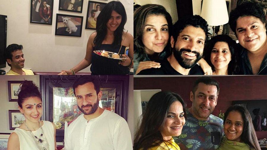 Adorable Photos that our Bollywood Stars Celebrate Raksha Bandhan