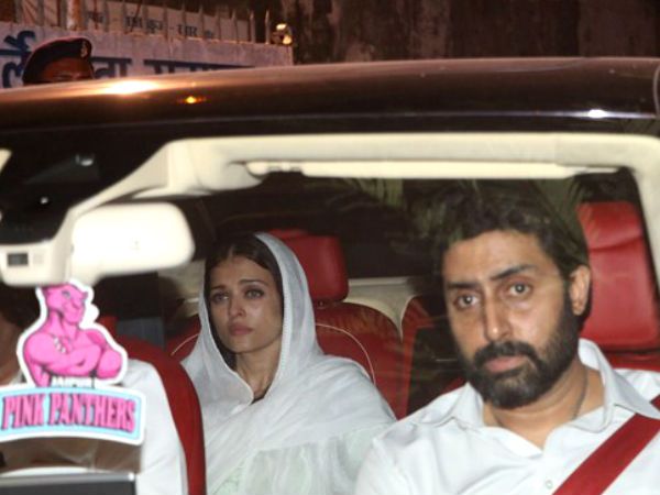 Aishwarya Rai Father Krishnaraj Rai Condolences Photos