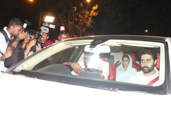 Aishwarya Rai Father Krishnaraj Rai Condolences Photos