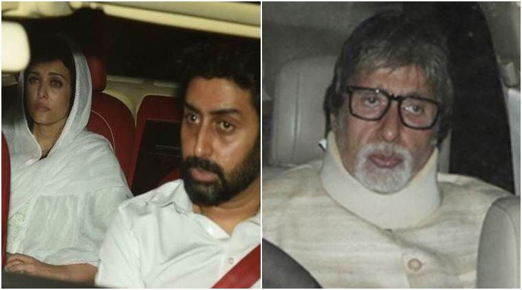 Aishwarya Rai Father Krishnaraj Rai Condolences Photos