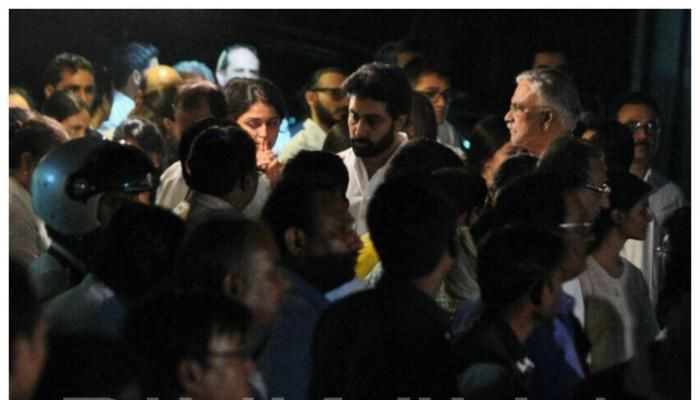 Aishwarya Rai Father Krishnaraj Rai Condolences Photos